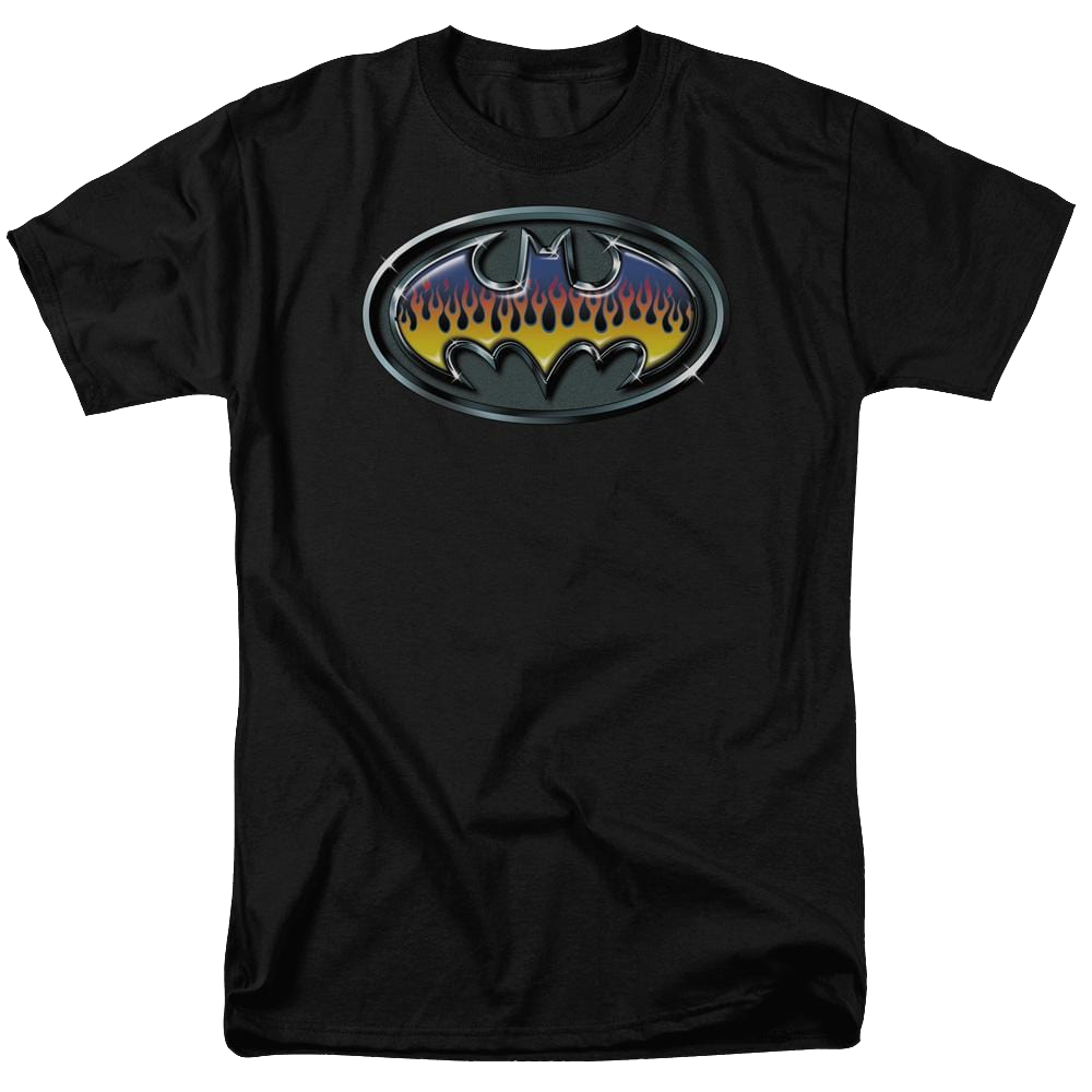 Batman Hot Rod Shield - Men's Regular Fit T-Shirt Men's Regular Fit T-Shirt Batman   