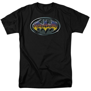 Batman Hot Rod Shield - Men's Regular Fit T-Shirt Men's Regular Fit T-Shirt Batman   