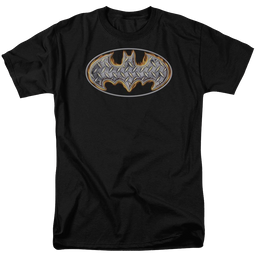 Batman Steel Fire Shield - Men's Regular Fit T-Shirt Men's Regular Fit T-Shirt Batman   