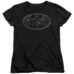 Batman Glass Hole Logo - Women's T-Shirt Women's T-Shirt Batman   