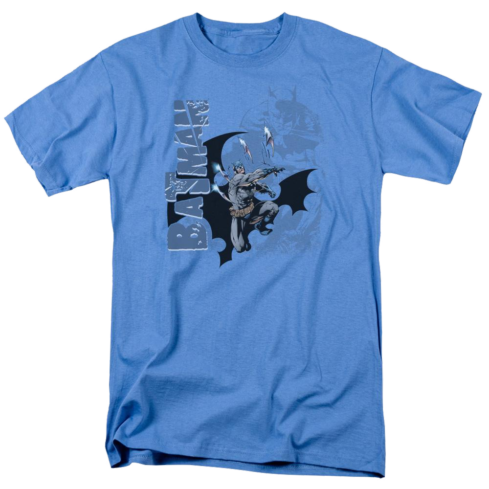 Dc Batman Throwing Blades - Men's Regular Fit T-Shirt Men's Regular Fit T-Shirt Batman   