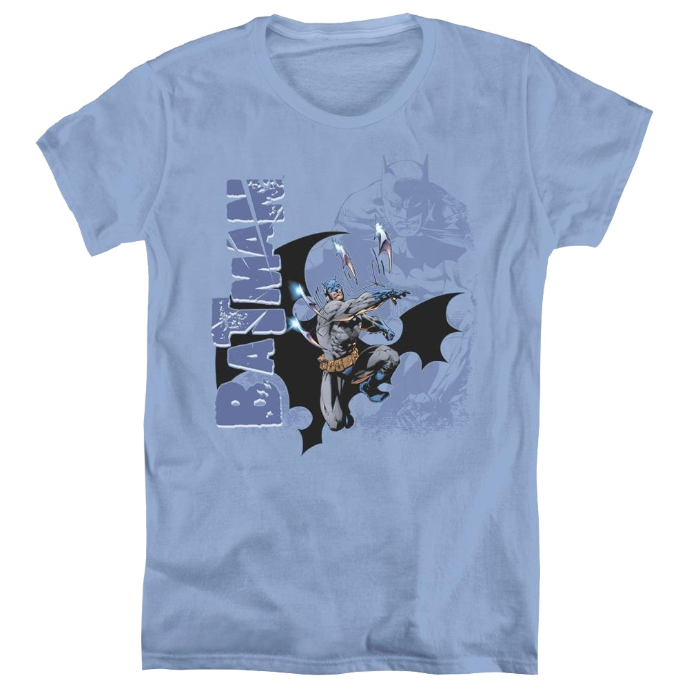 Dc Batman Throwing Blades - Women's T-Shirt Women's T-Shirt Batman   