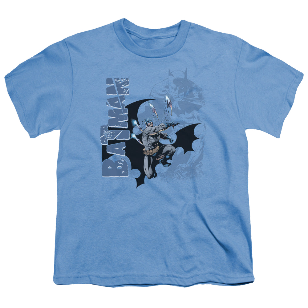 DC Batman Throwing Blades - Youth T-Shirt Youth T-Shirt (Ages 8-12) Batman   