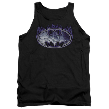 Batman Cracked Shield Men's Tank Men's Tank Batman   
