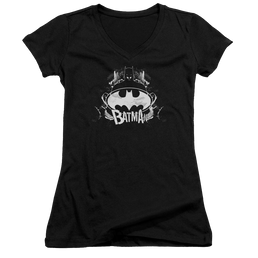Batman Grim & Gritty - Juniors V-Neck T-Shirt Juniors V-Neck T-Shirt Batman   