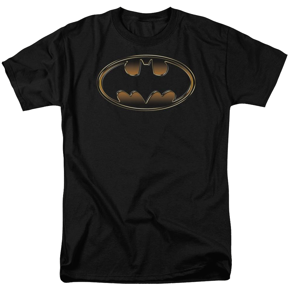 Batman Black & Gold Embossed - Men's Regular Fit T-Shirt Men's Regular Fit T-Shirt Batman   