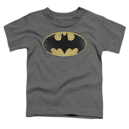 DC Batman Distressed Shield - Toddler T-Shirt Toddler T-Shirt Batman   