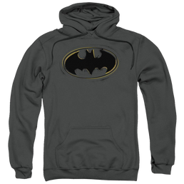 Batman Spray Paint Logo - Pullover Hoodie Pullover Hoodie Batman   