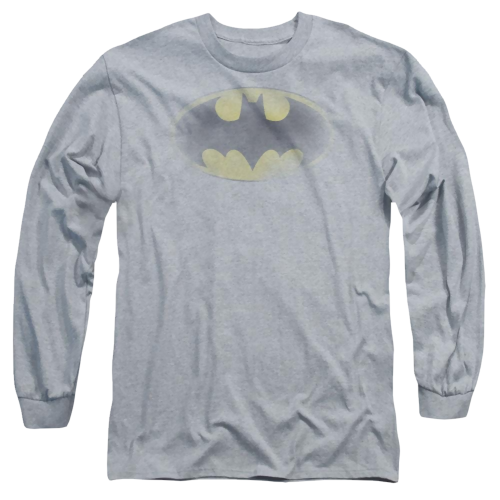 Batman Faded Logo - Men's Long Sleeve T-Shirt Men's Long Sleeve T-Shirt Batman   