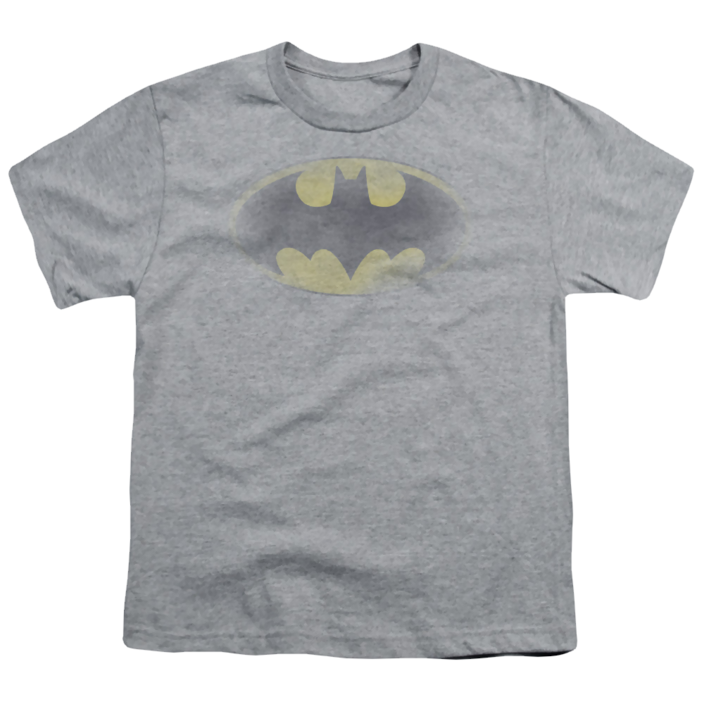 DC Batman Faded Logo - Youth T-Shirt Youth T-Shirt (Ages 8-12) Batman   