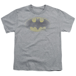DC Batman Faded Logo - Youth T-Shirt Youth T-Shirt (Ages 8-12) Batman   