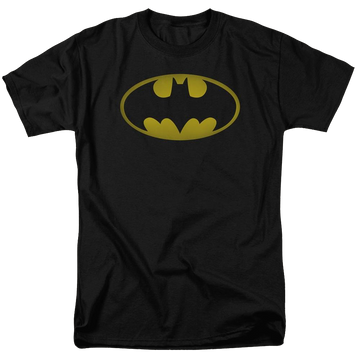 Batman Washed Bat Logo - Men's Regular Fit T-Shirt Men's Regular Fit T-Shirt Batman   