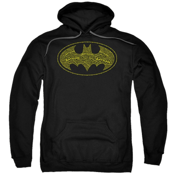 Batman Type Logo - Pullover Hoodie Pullover Hoodie Batman   