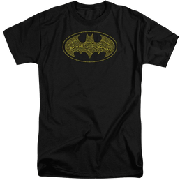 Batman Type Logo - Men's Tall Fit T-Shirt Men's Tall Fit T-Shirt Batman   