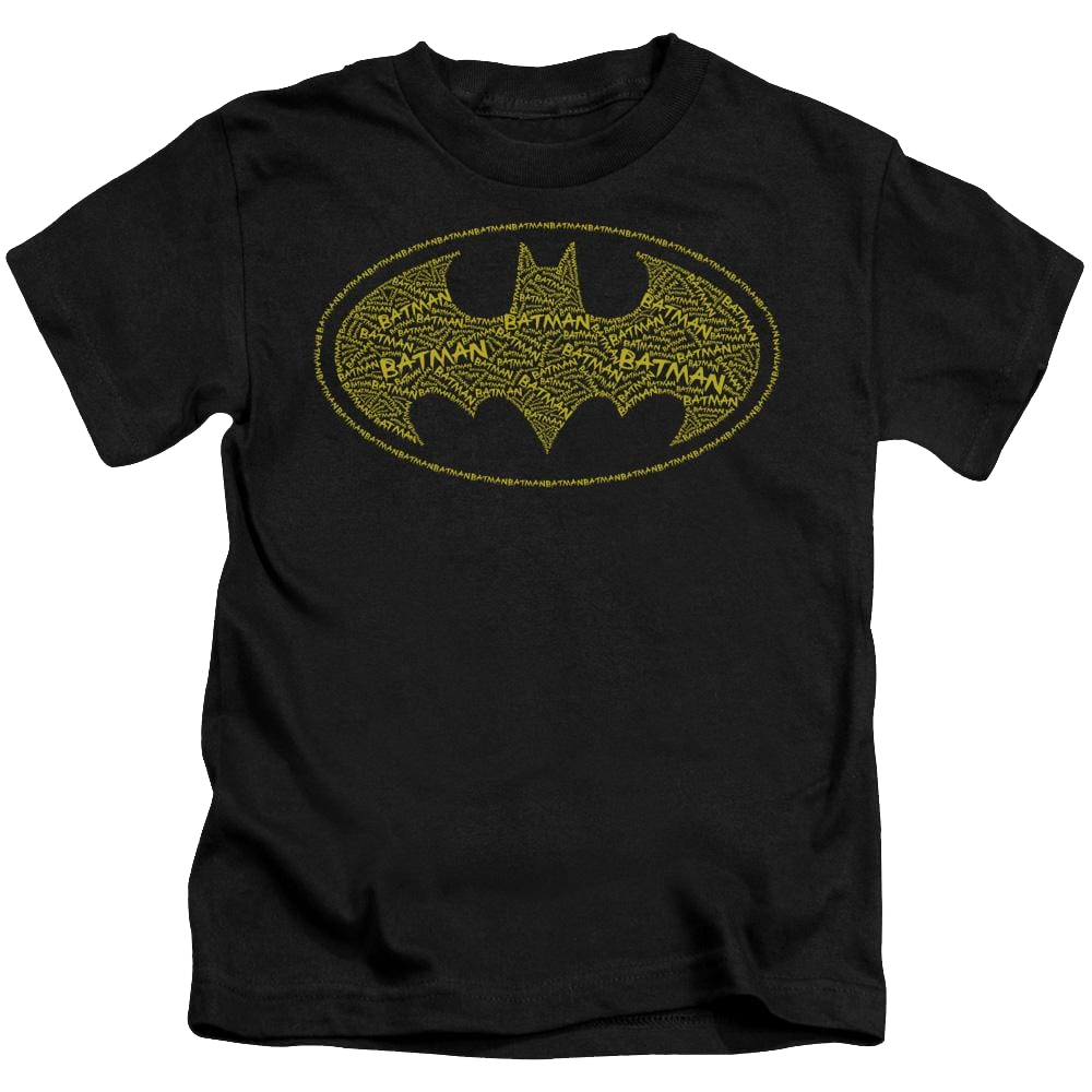 DC Batman Type Logo - Kid's T-Shirt Kid's T-Shirt (Ages 4-7) Batman   