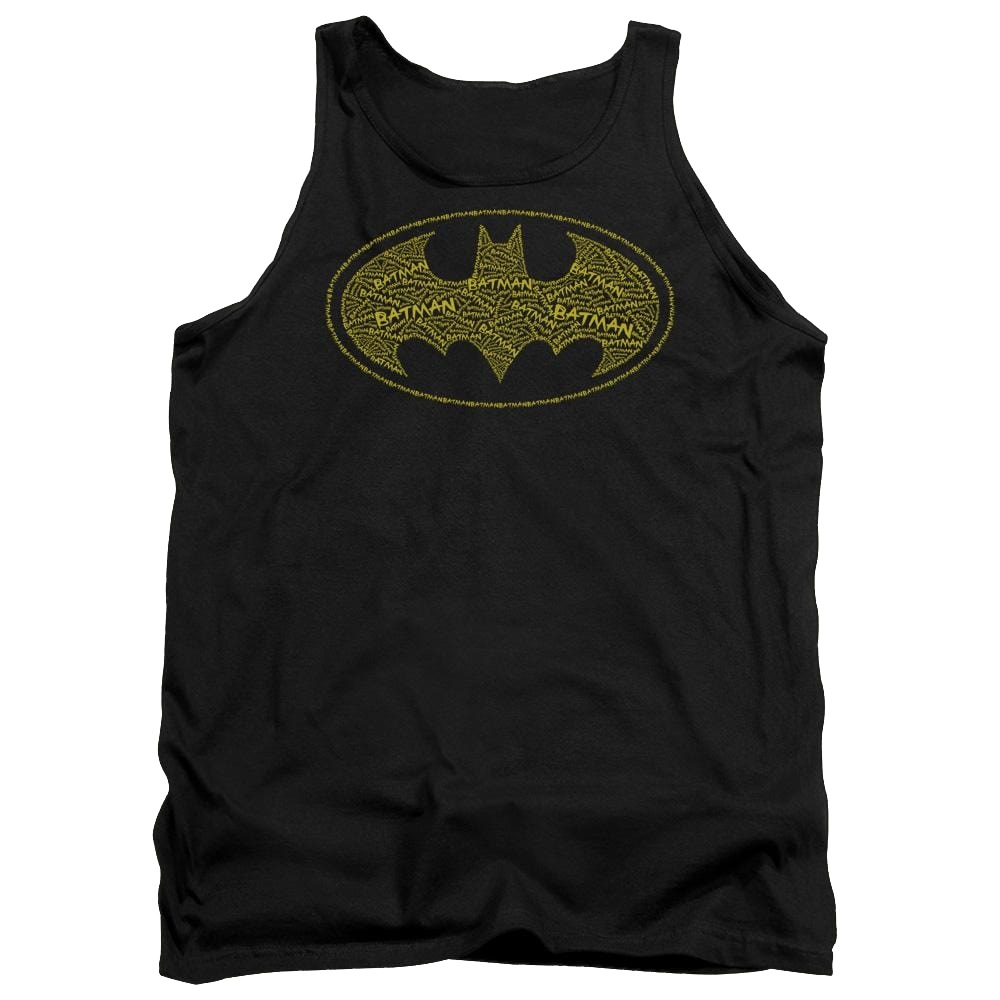 Batman Type Logo Men's Tank Men's Tank Batman   