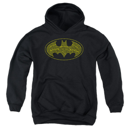 DC Batman Type Logo - Youth Hoodie Youth Hoodie (Ages 8-12) Batman   