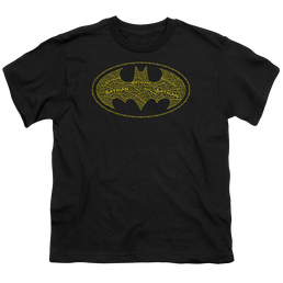 DC Batman Type Logo - Youth T-Shirt Youth T-Shirt (Ages 8-12) Batman   