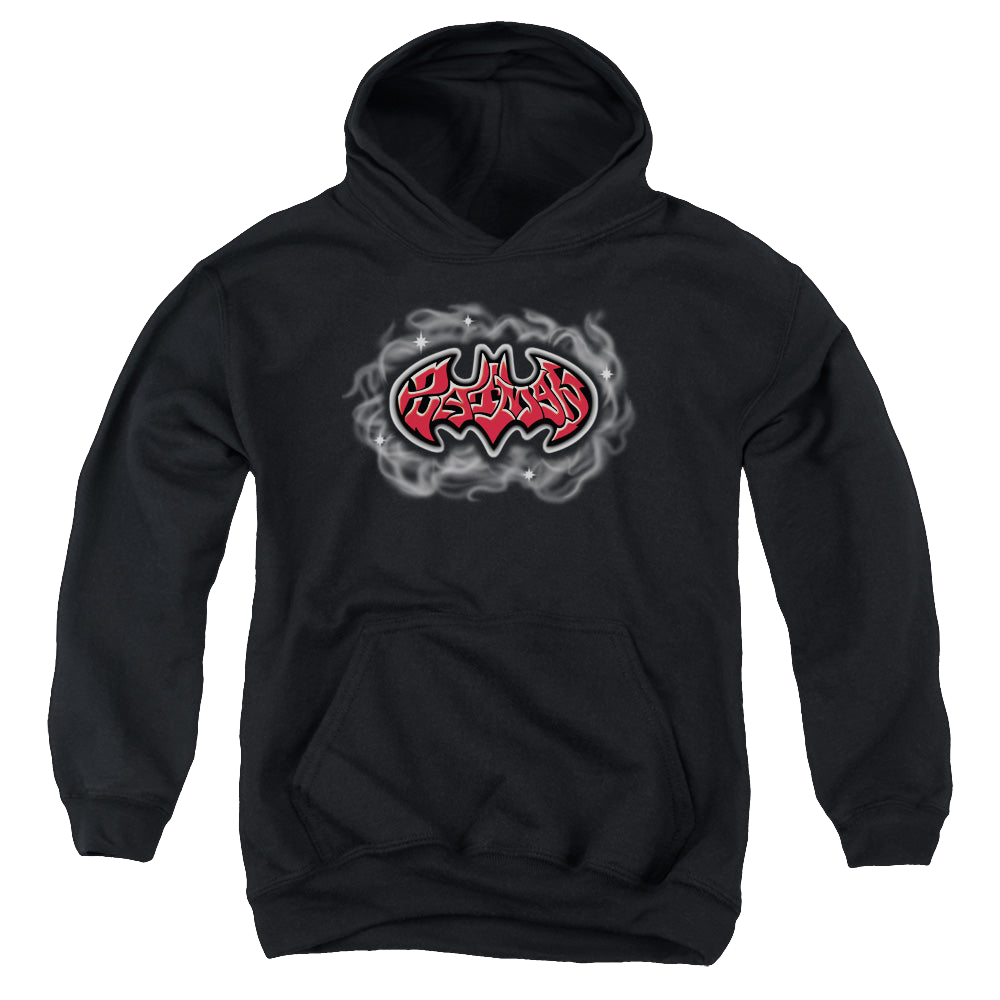 DC Batman Hip Hop Logo - Youth Hoodie Youth Hoodie (Ages 8-12) Batman   