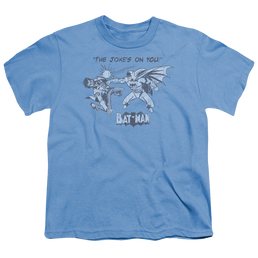 DC Batman The Jokes On You - Youth T-Shirt Youth T-Shirt (Ages 8-12) Batman   