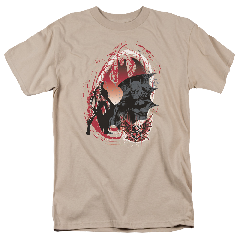 Dc Batman Gothic Scrawl - Men's Regular Fit T-Shirt Men's Regular Fit T-Shirt Batman   