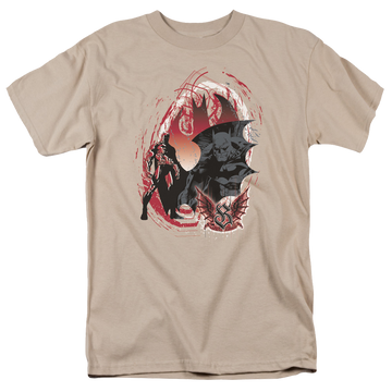 Dc Batman Gothic Scrawl - Men's Regular Fit T-Shirt Men's Regular Fit T-Shirt Batman   