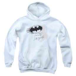 Dc Batman I Am Vengeance - Youth Hoodie Youth Hoodie (Ages 8-12) Batman   