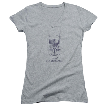 Batman Im Batman - Juniors V-Neck T-Shirt Juniors V-Neck T-Shirt Batman   