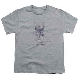 DC Batman Im Batman - Youth T-Shirt Youth T-Shirt (Ages 8-12) Batman   