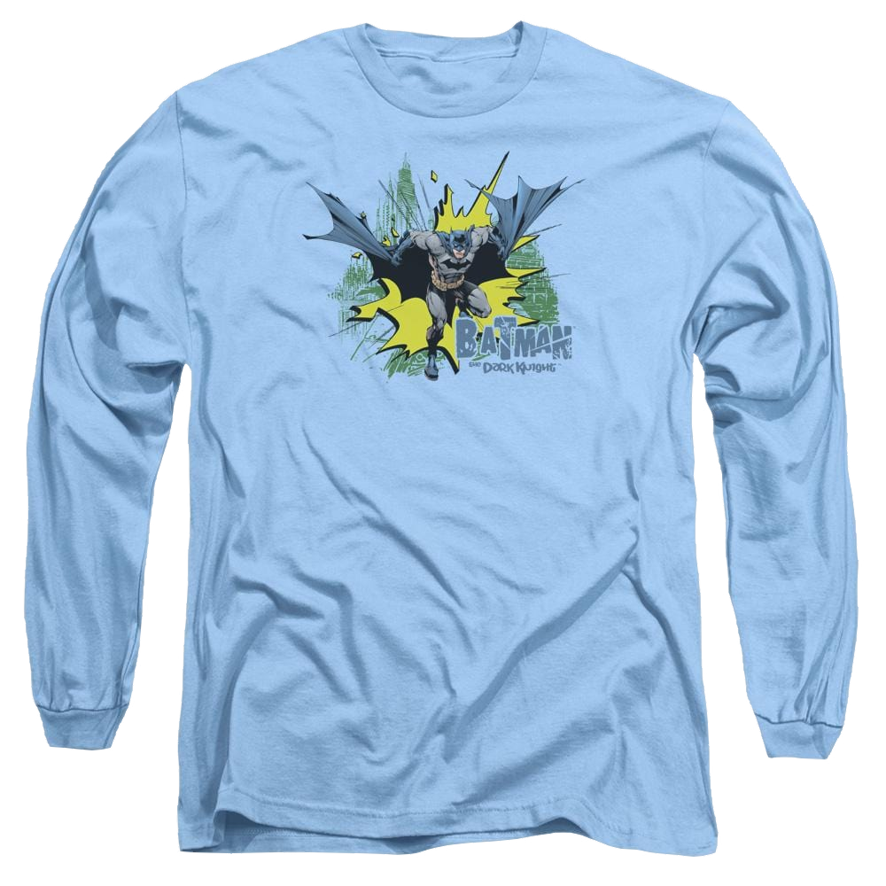 Batman City Splash - Men's Long Sleeve T-Shirt Men's Long Sleeve T-Shirt Batman   