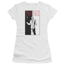 Batman Two Face - Juniors T-Shirt Juniors T-Shirt Batman   