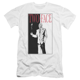 Batman Two Face - Men's Premium Slim Fit T-Shirt Men's Premium Slim Fit T-Shirt Batman   