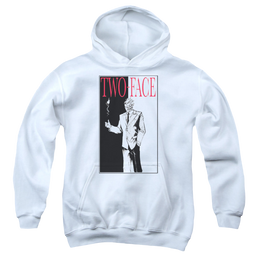 Dc Batman Two Face - Youth Hoodie Youth Hoodie (Ages 8-12) Batman   