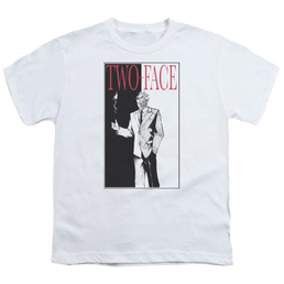 DC Batman Two Face - Youth T-Shirt Youth T-Shirt (Ages 8-12) Batman   