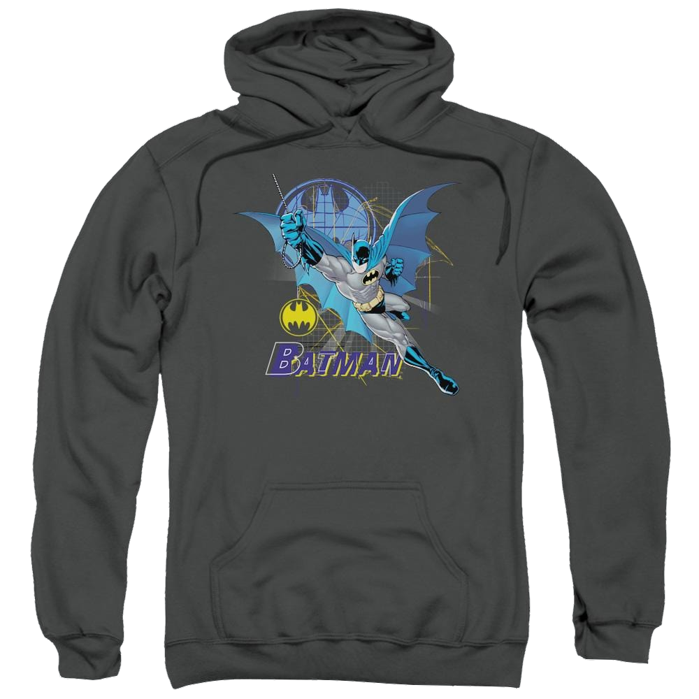 Batman Cape Outstretched - Pullover Hoodie Pullover Hoodie Batman   
