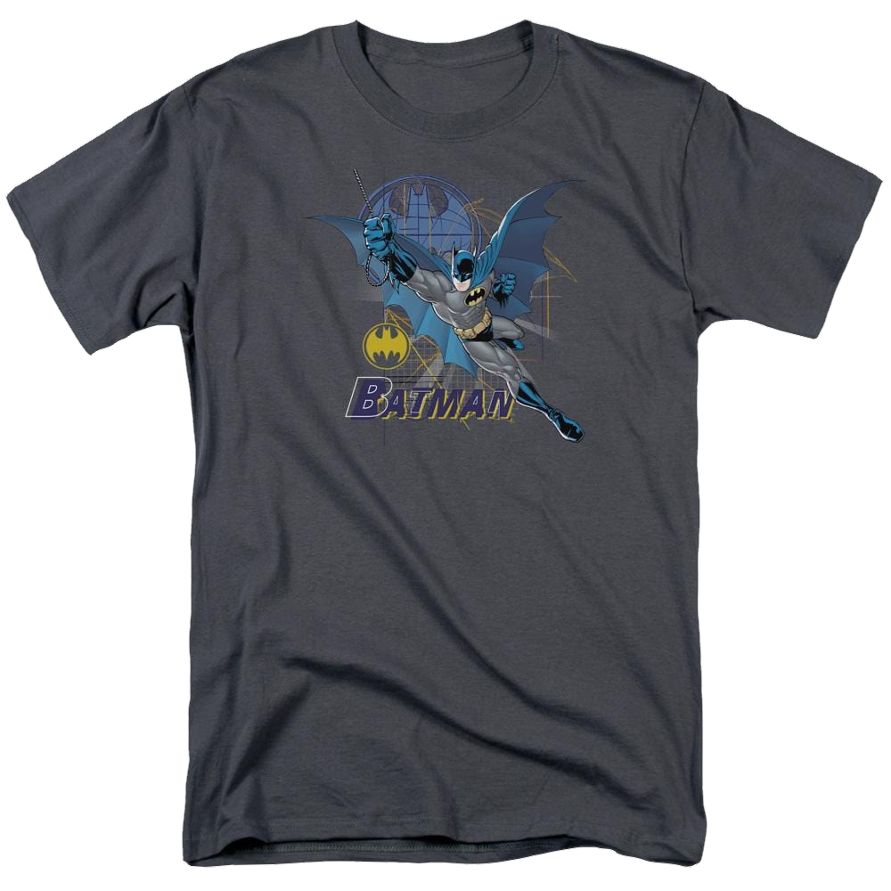 Batman Cape Outstretched - Men's Regular Fit T-Shirt Men's Regular Fit T-Shirt Batman   