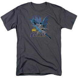Batman Cape Outstretched - Men's Regular Fit T-Shirt Men's Regular Fit T-Shirt Batman   