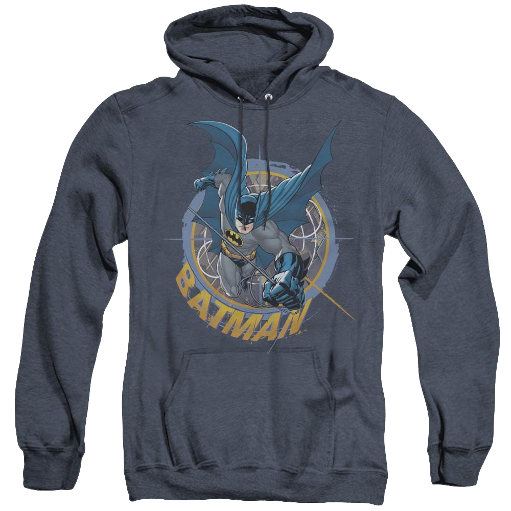 Dc Batman In The Crosshairs - Heather Pullover Hoodie Heather Pullover Hoodie Batman   