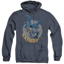 Dc Batman In The Crosshairs - Heather Pullover Hoodie Heather Pullover Hoodie Batman   
