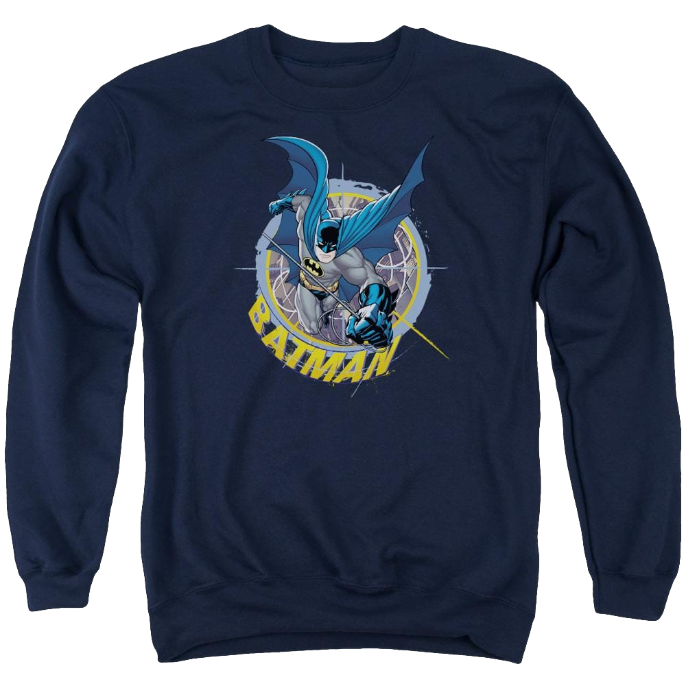 Batman In The Crosshairs - Men's Crewneck Sweatshirt Men's Crewneck Sweatshirt Batman   