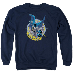Batman In The Crosshairs - Men's Crewneck Sweatshirt Men's Crewneck Sweatshirt Batman   