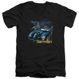 Batman Nice Wheels - Men's V-Neck T-Shirt Men's V-Neck T-Shirt Batman   