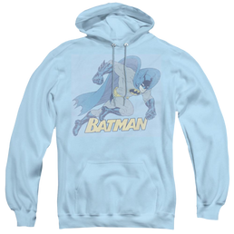 Dc Batman Running Retro - Pullover Hoodie Pullover Hoodie Batman   