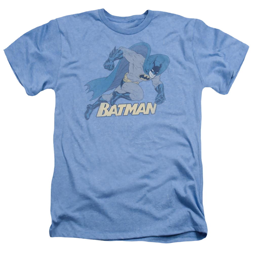 Batman Running Retro - Men's Heather T-Shirt Men's Heather T-Shirt Batman   