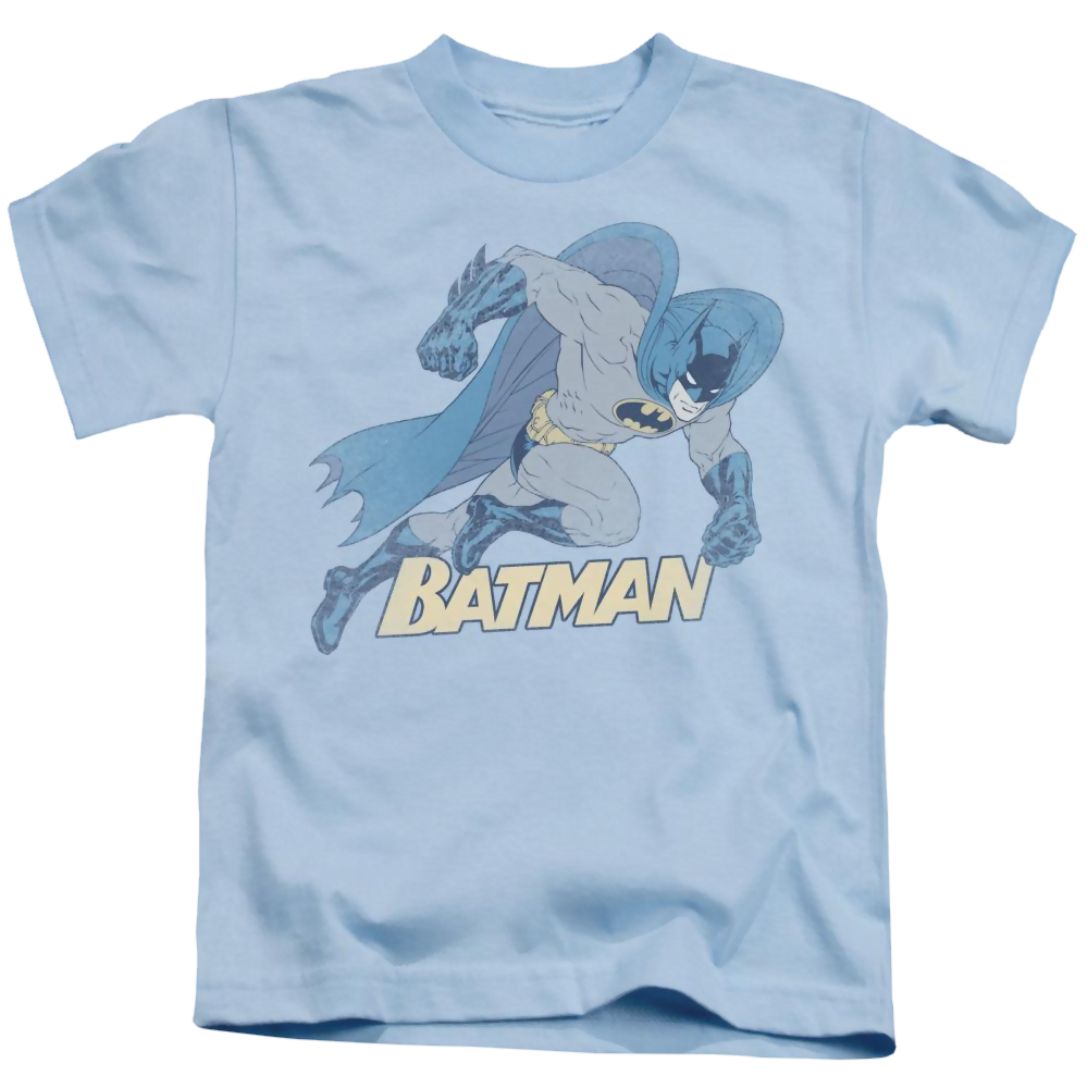 DC Batman Running Retro - Kid's T-Shirt Kid's T-Shirt (Ages 4-7) Batman   
