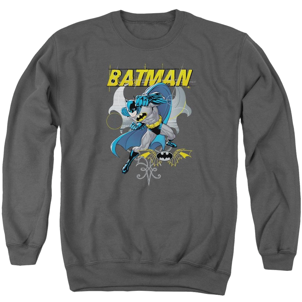 Batman Urban Gothic - Men's Crewneck Sweatshirt Men's Crewneck Sweatshirt Batman   