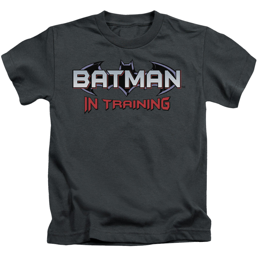 DC Batman Batman In Training - Kid's T-Shirt Kid's T-Shirt (Ages 4-7) Batman   
