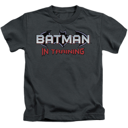 DC Batman Batman In Training - Kid's T-Shirt Kid's T-Shirt (Ages 4-7) Batman   