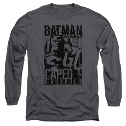 Batman Caped Crusader - Men's Long Sleeve T-Shirt Men's Long Sleeve T-Shirt Batman   