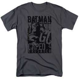 Batman Caped Crusader - Men's Regular Fit T-Shirt Men's Regular Fit T-Shirt Batman   